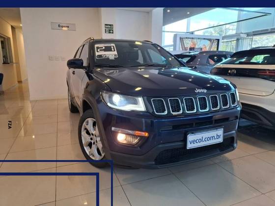 JEEP COMPASS 2.0 16V FLEX LONGITUDE AUTOMÁTICO JEEP COMPASS 2.0 16V FLEX LONGITUDE AUTOMÁTICO